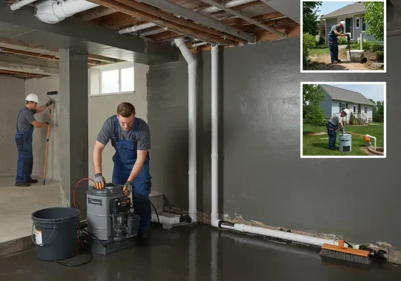 Basement Waterproofing and Flood Prevention process in Juno Beach, FL